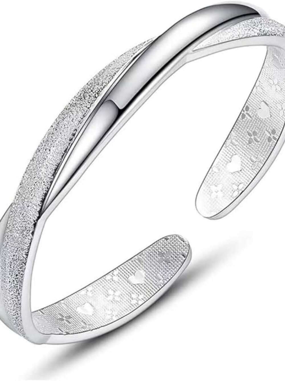 BRAND NEW 925 Sterling Silver Cuff Bracelet